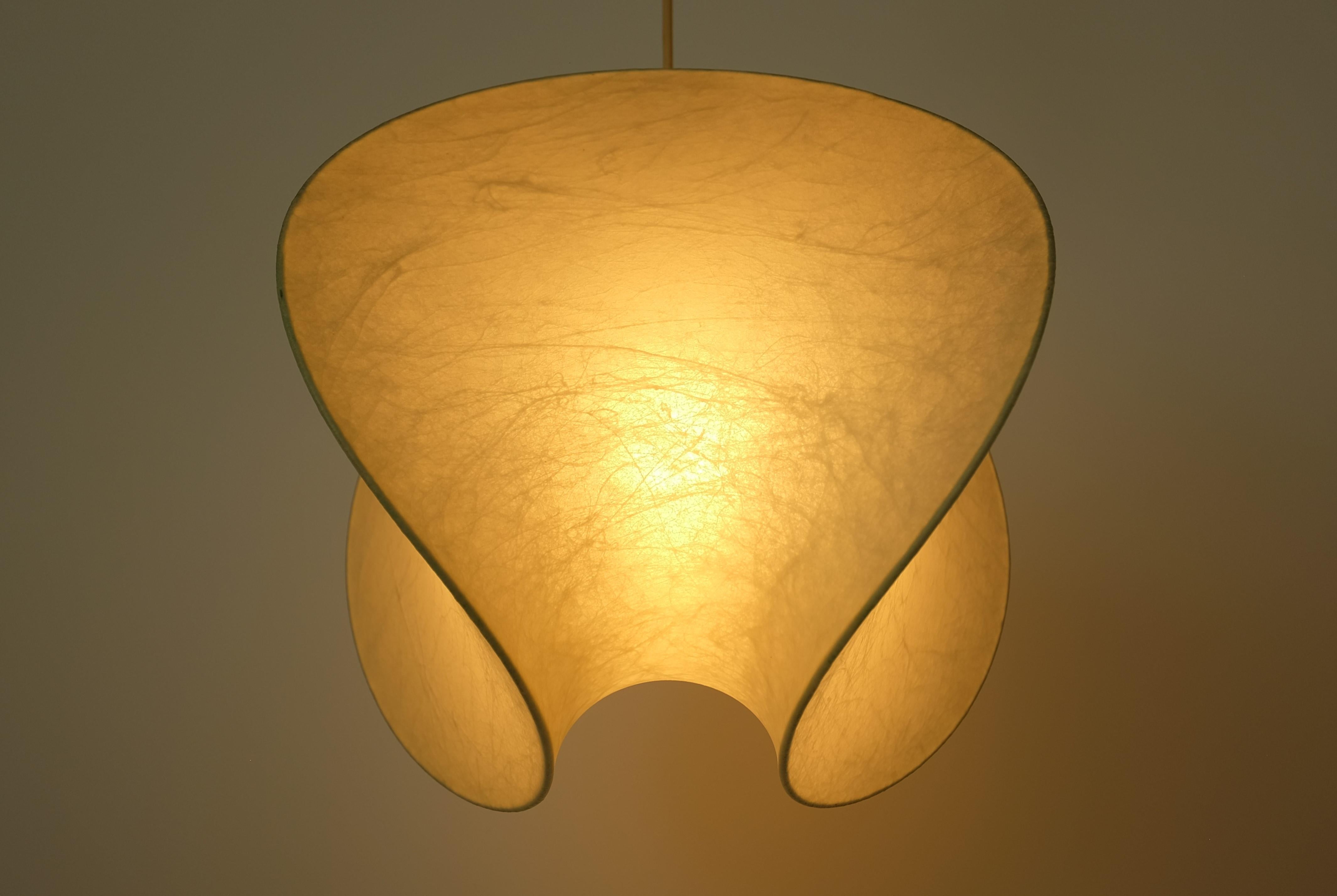 Lampada a sospensione a forma di bozzolo Orsa di Goldkant, Germania, metà del secolo 1960 in vendita 4