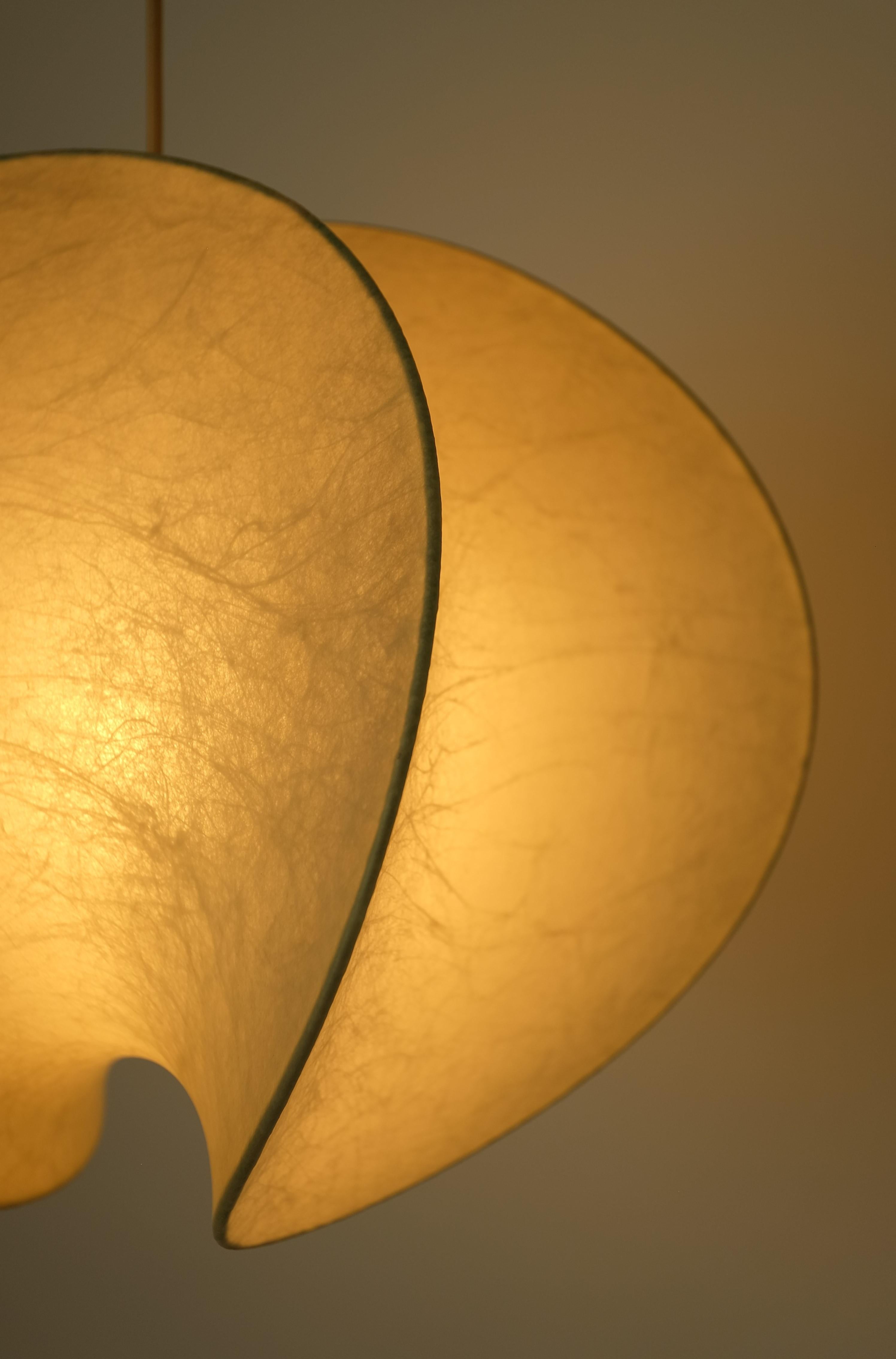 Lampada a sospensione a forma di bozzolo Orsa di Goldkant, Germania, metà del secolo 1960 in vendita 10