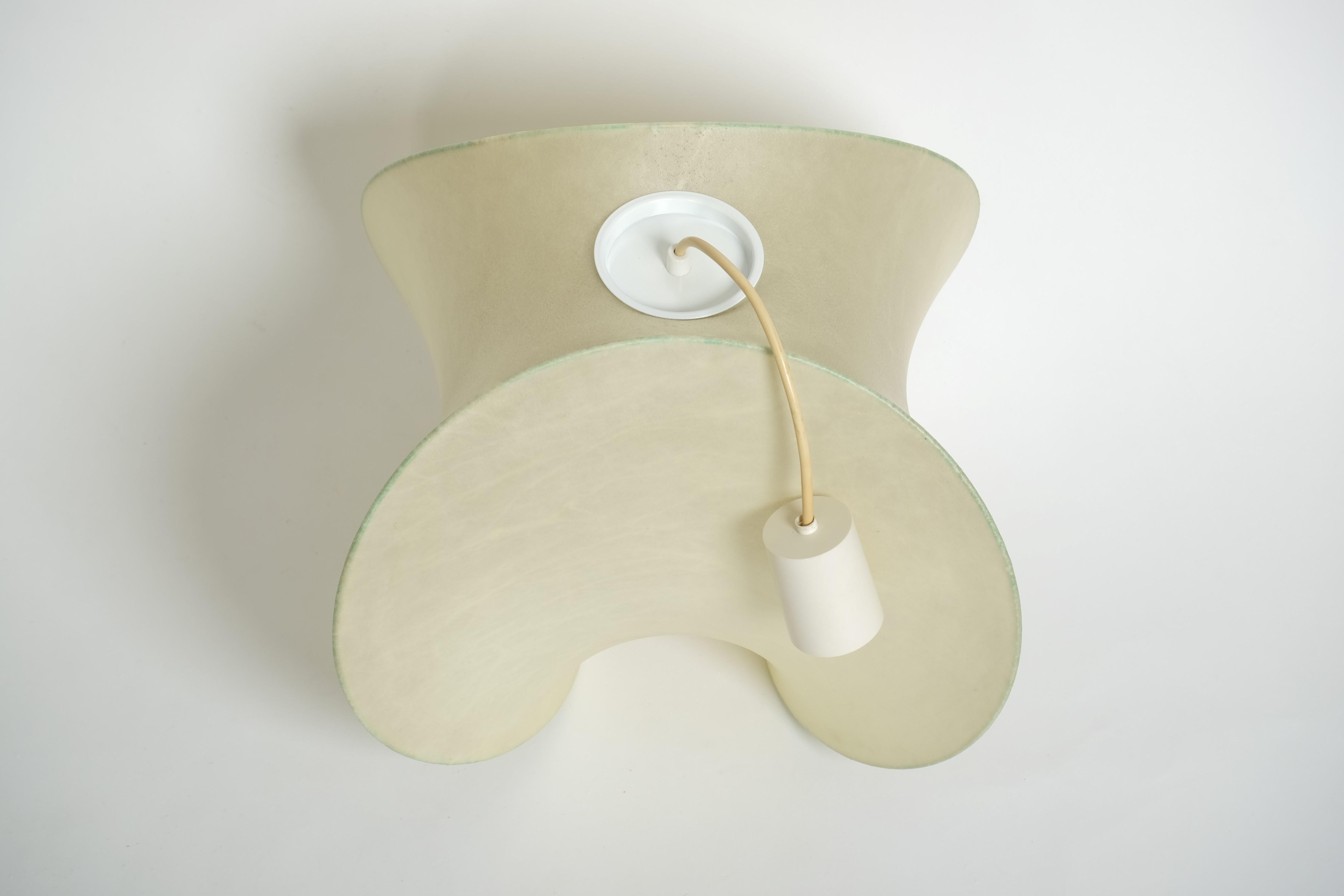Lampada a sospensione a forma di bozzolo Orsa di Goldkant, Germania, metà del secolo 1960 in vendita 11