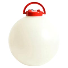 Lampe sur pied en plastique « Tama » de style Pop Art des années 1970, créée par Valenti Design Isao Hosoe