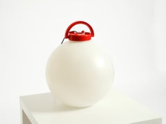 Lampe sur pied en plastique « Tama » de style Pop Art des années 1970, créée par Valenti Design Isao Hosoe