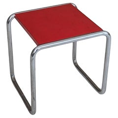 Taburete de cantina Early B 9/s Bauhaus de Marcel Breuer, años 30