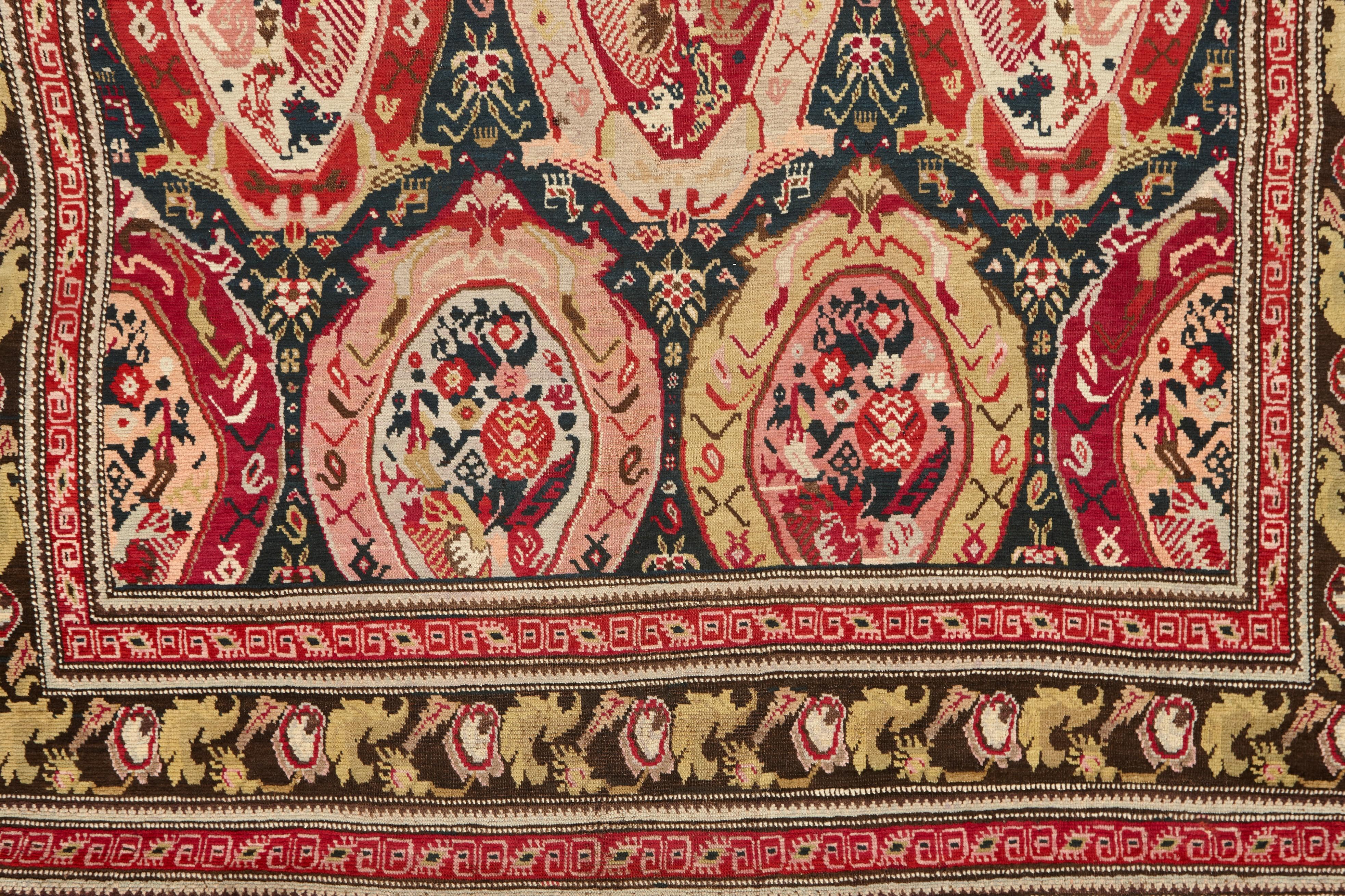 Mirror-Design Karabagh Gallery Teppich im Zustand „Hervorragend“ im Angebot in Beirut, LB