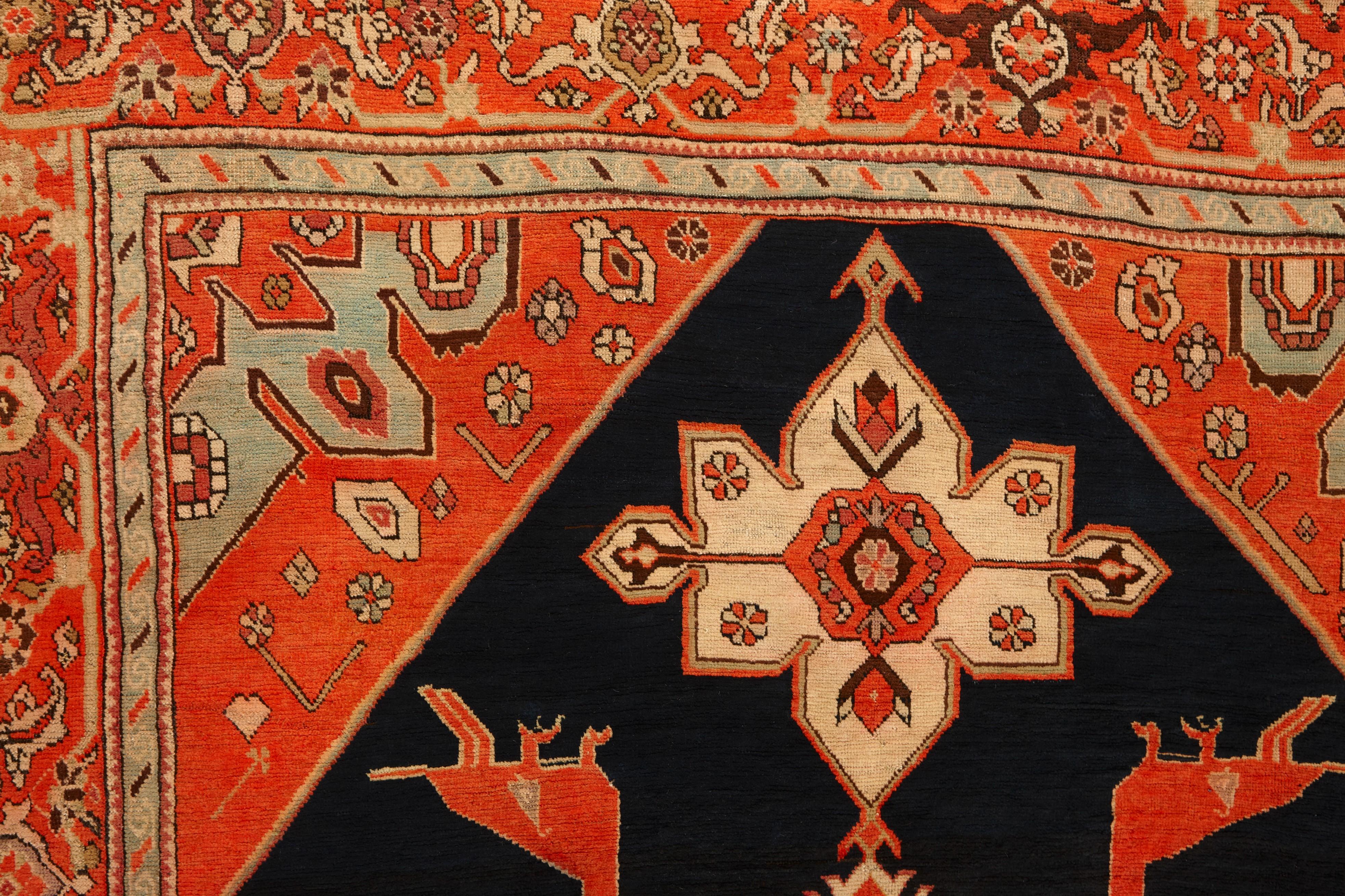 Armeno Tappeto antico BOLD Gallery di Karabagh (a) Gallery in vendita
