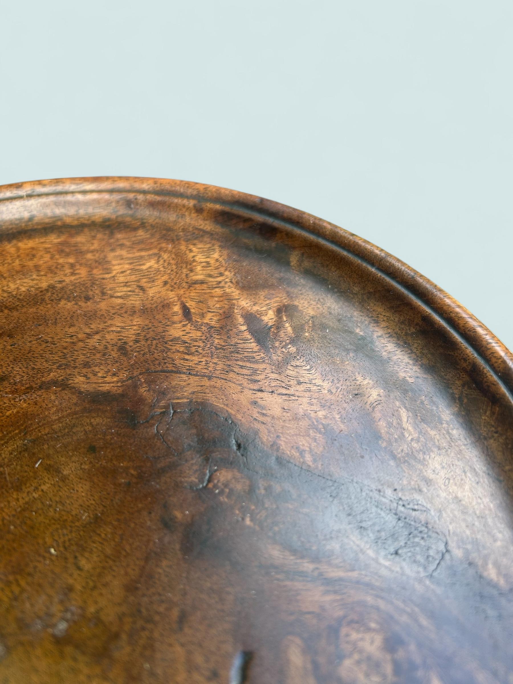 Hand-Crafted English Georgian Mahogany Kettle Stand/Wine Table Circa 1760 For Sale