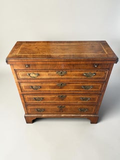 Antique George 1st Walnut Bachelors Chest