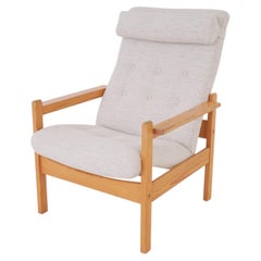 Poltrone norvegesi di Hiorth & Østlyngen in pelle di pecora, anni '50