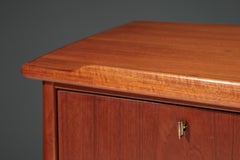 Boomerang teak desk by Göran Strand for Lelångs Möbelfabrik, Sweden, 1960s