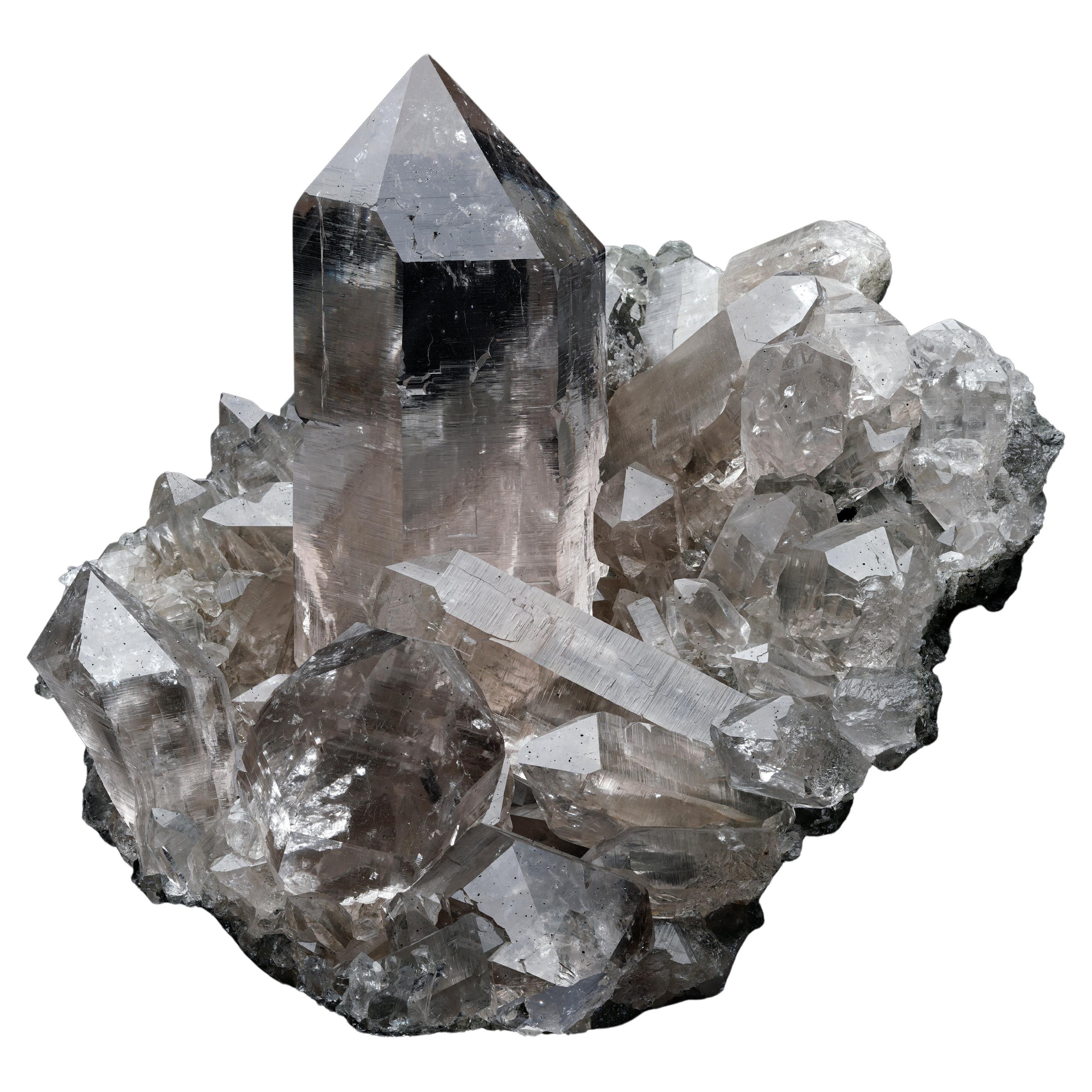 Himalayan Chlorite Quartz Cluster