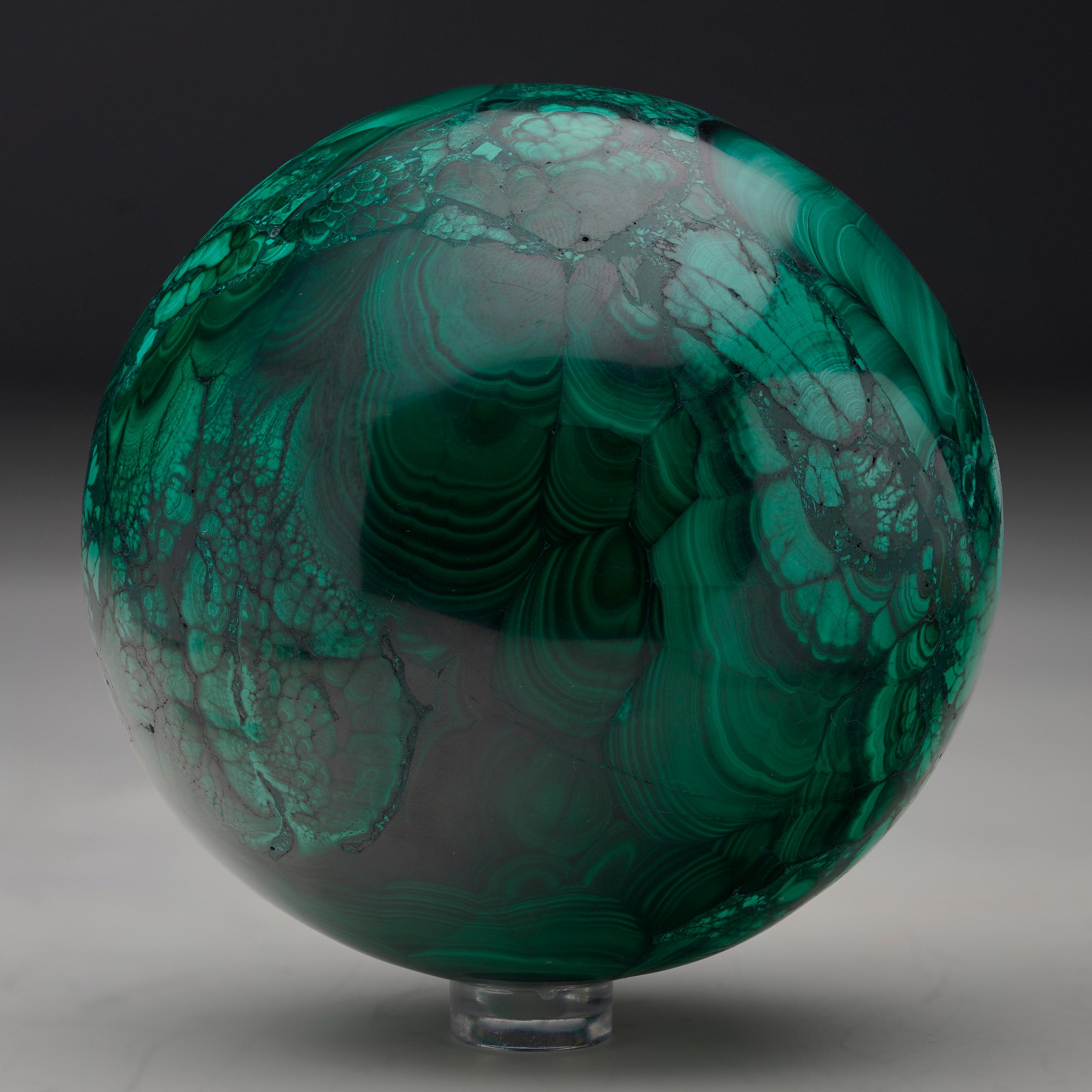 Contemporary Hand-Polished Solid 3.5