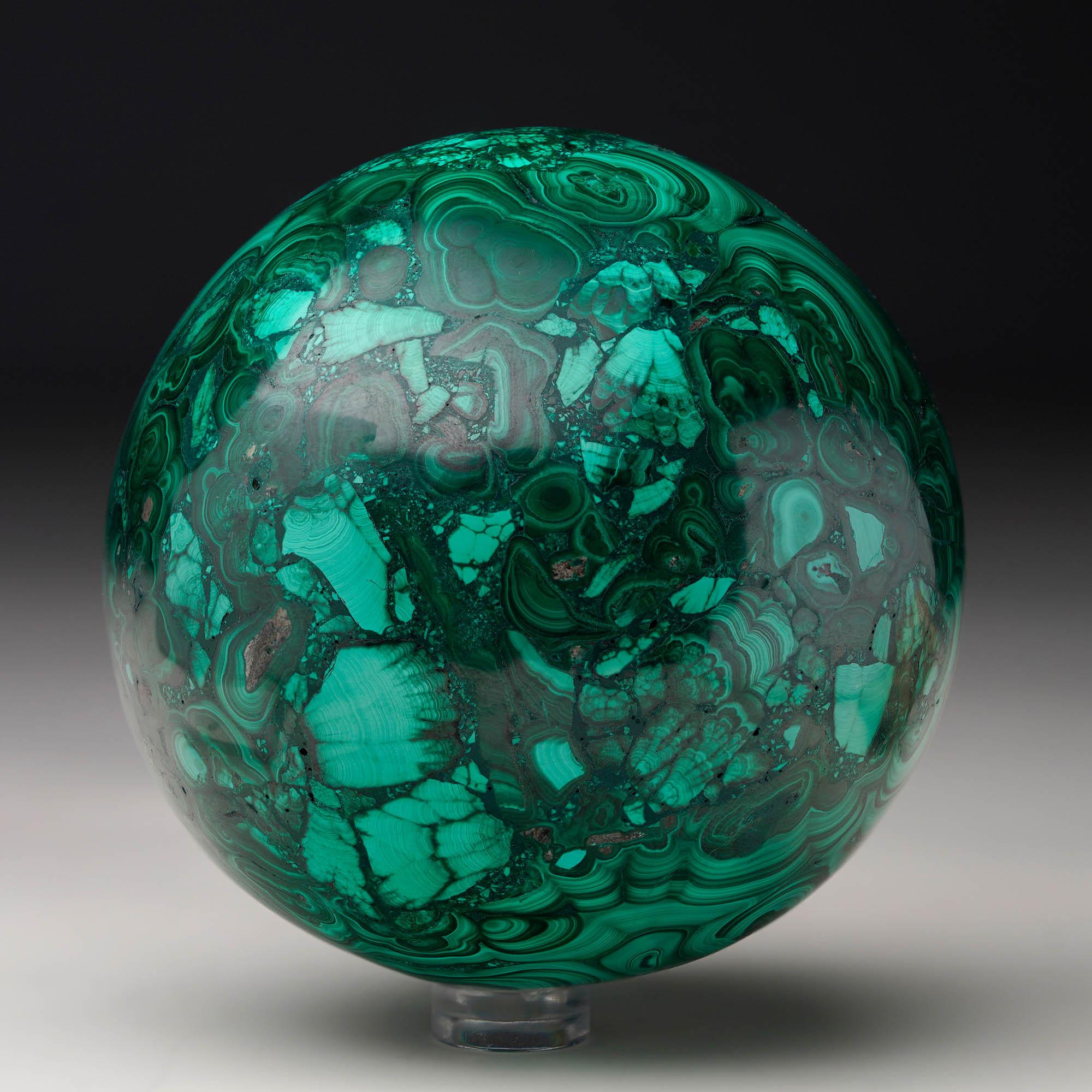 Contemporary Hand-Polished Solid 3.5