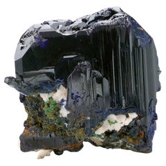 Azurite Crystal From Tsumeb Mine, Namibia