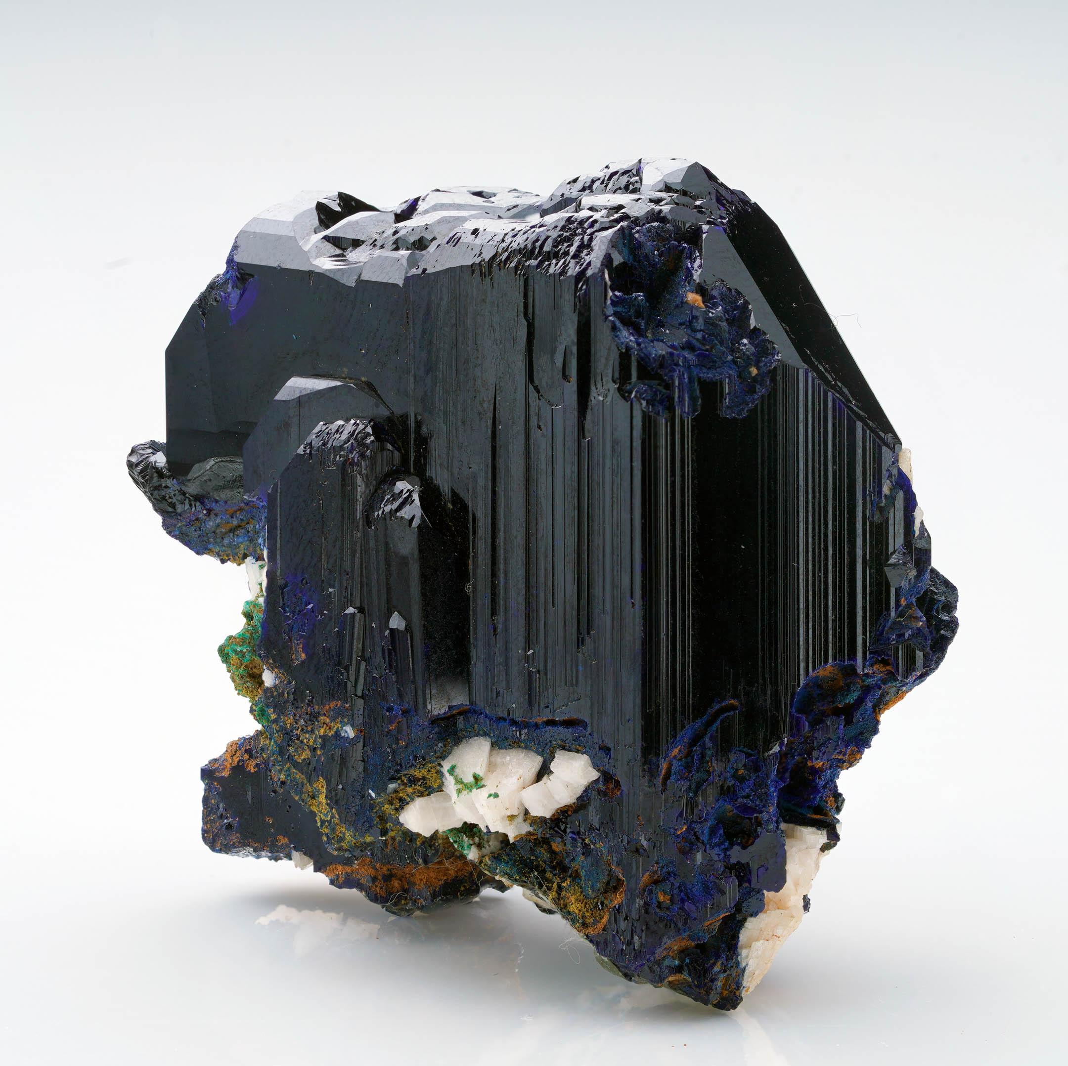 Cristal de azurita de la mina de Tsumeb, Namibia Namibio en venta