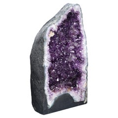 Genuine Brazilian Amethyst with Quartz Inclusion Geode – 29 lb