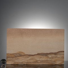 Hand Cut Sandstone Slice from Utah – Natural Home Décor