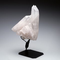 Brazilian Quartz Cluster on Stand  8.3 lb Luxury Décor