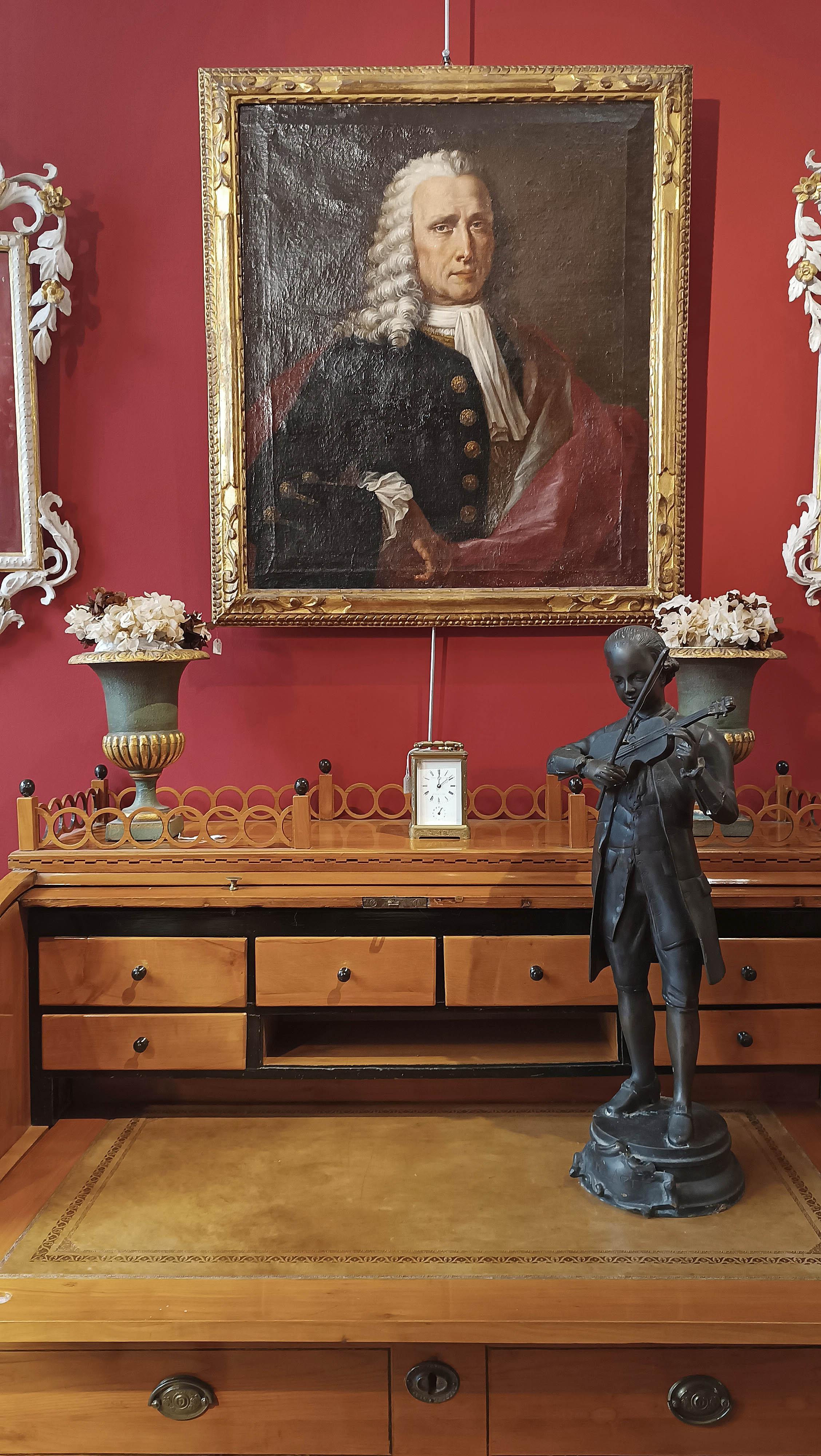 LATE 19th CENTURY BRONZE SCULPTURE PORTRAIT OF MOZART im Angebot 3