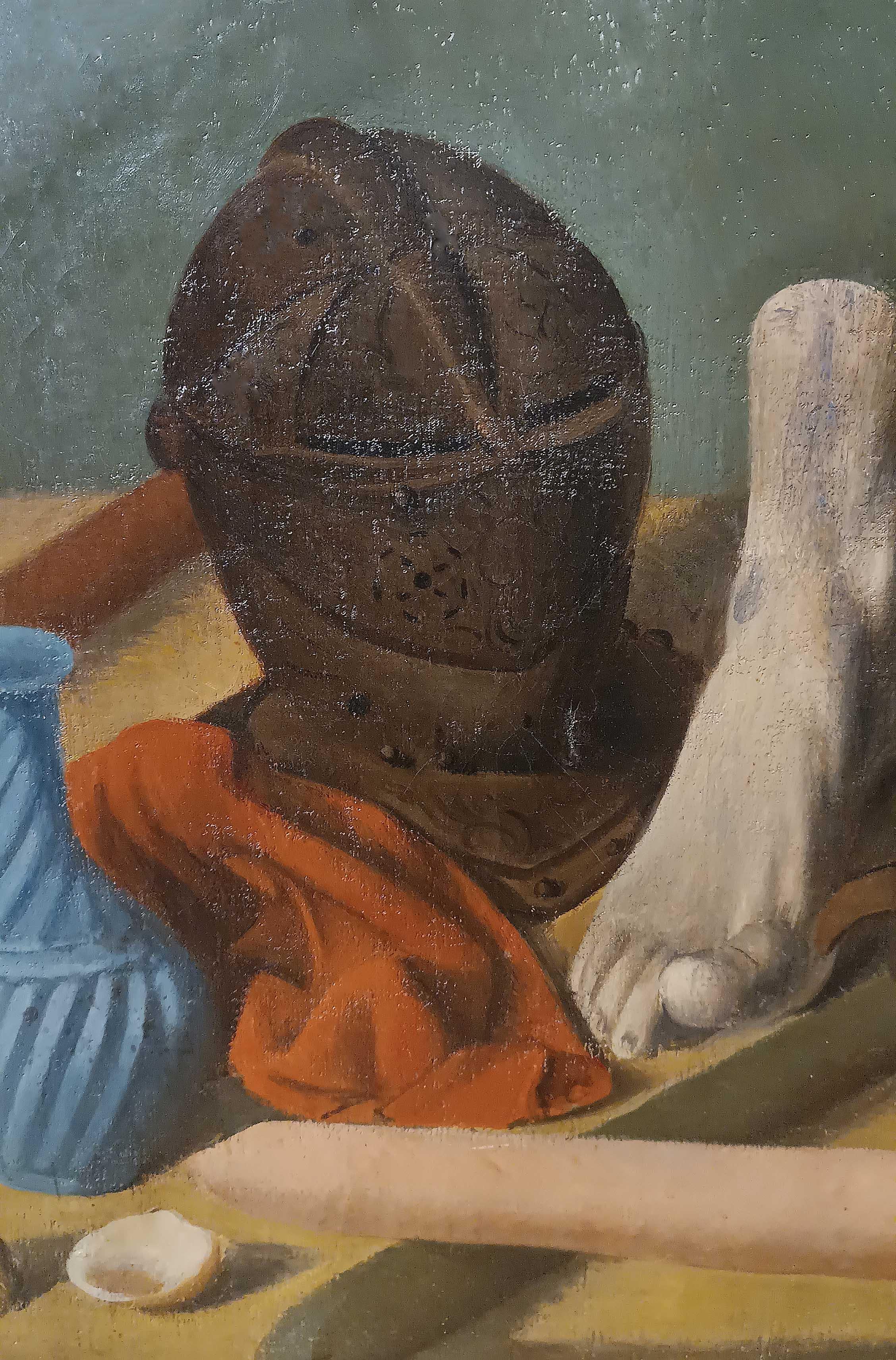 FIRST HALF OF THE 20th CENTURY PAINTING STILL LIFE WITH OBJECTS (20th Century) im Angebot