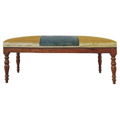 MID-19th CENTURY SMALL WALNUT BENCH
