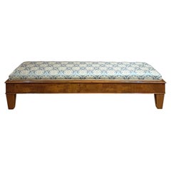 LATE 18TH-CENTURY LARGE DIRECTOIRE-PERIOD BENCH