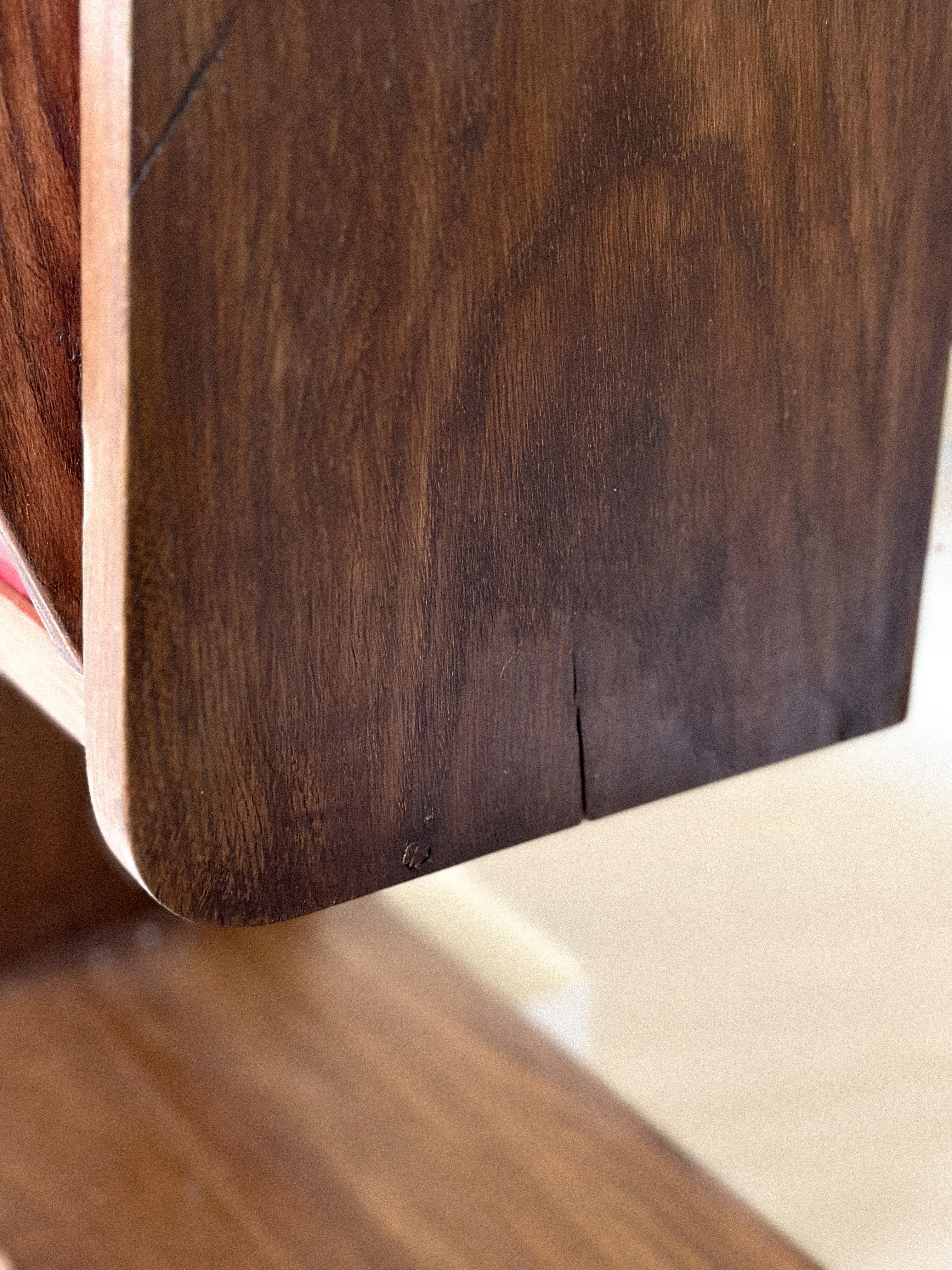 A Mid-Century Bookshelf in style of Charlotte Perriand, France, c. 1950s For Sale 11