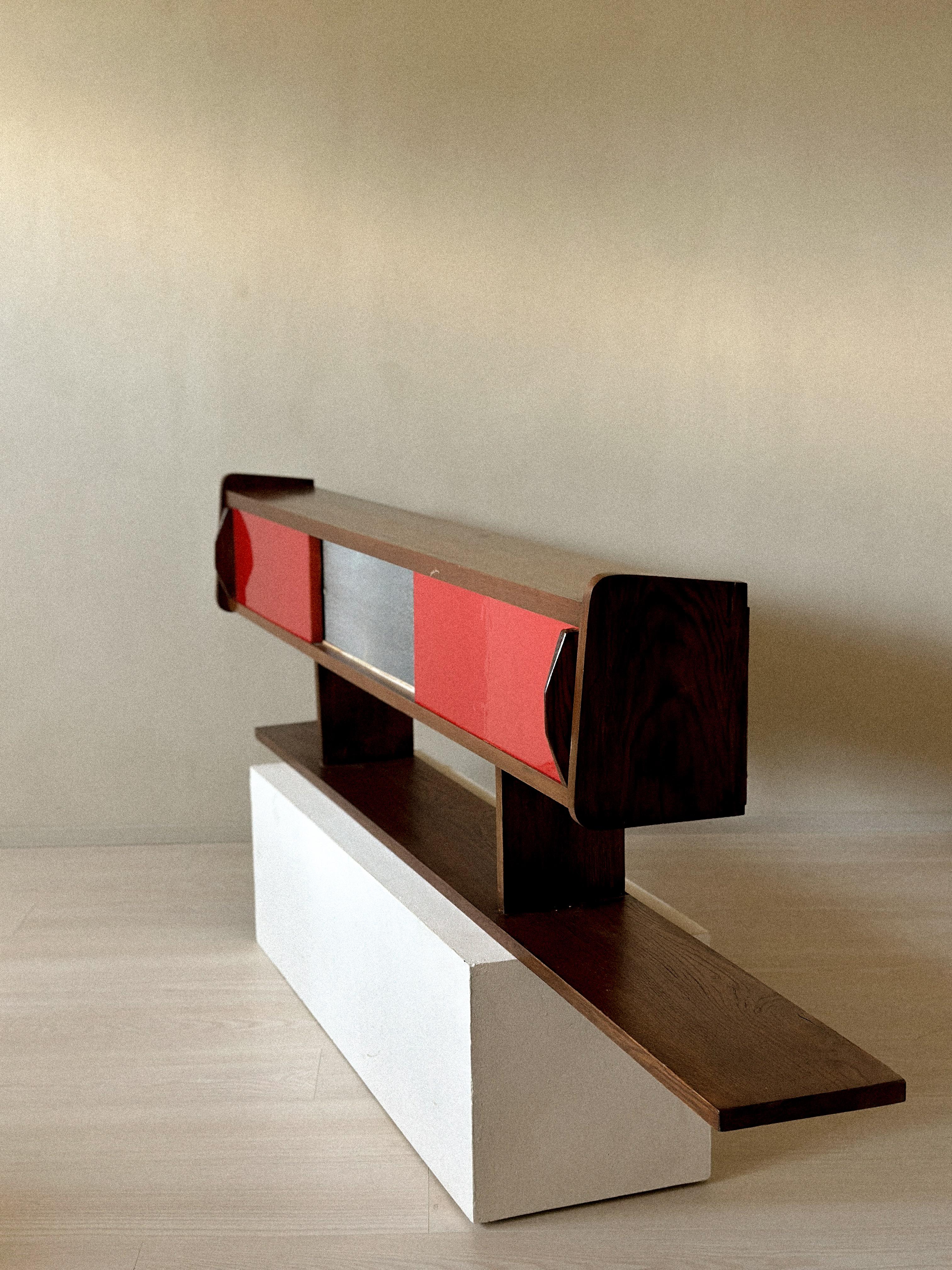 Mid-Century Modern A Mid-Century Bookshelf in style of Charlotte Perriand, France, c. 1950s For Sale
