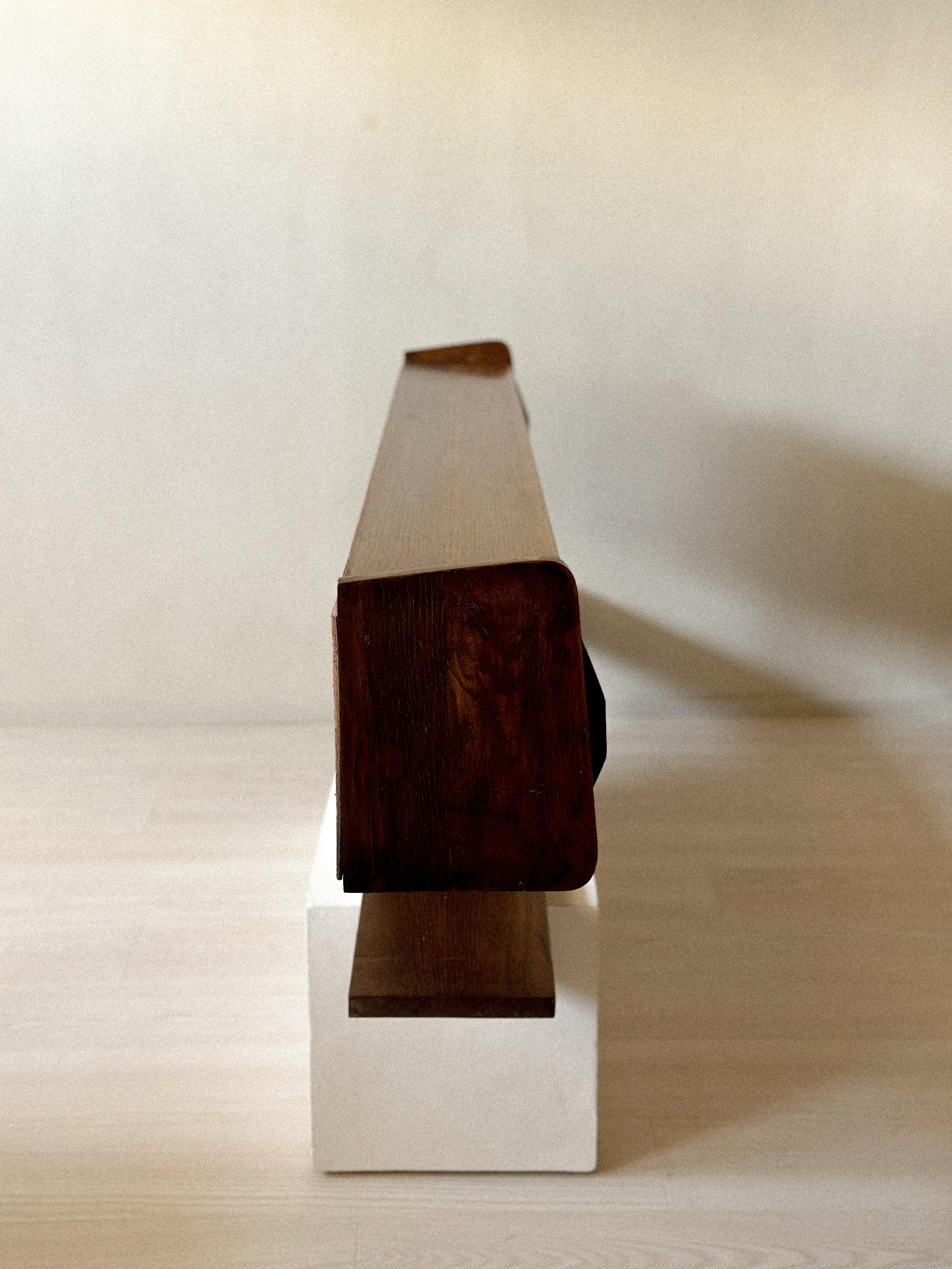 20th Century A Mid-Century Bookshelf in style of Charlotte Perriand, France, c. 1950s For Sale
