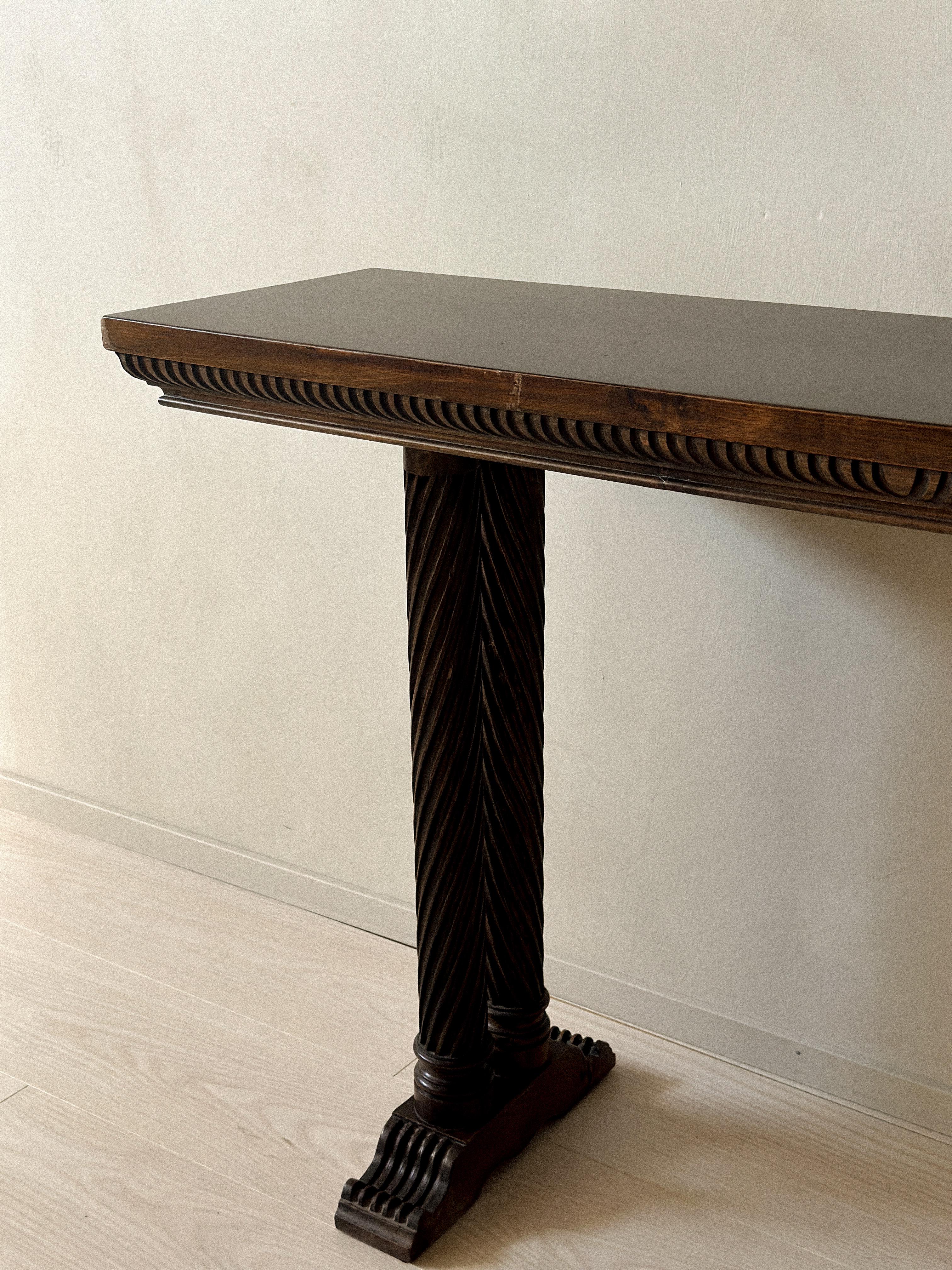 Art Deco Console Table, Spain c. 1930s For Sale 9