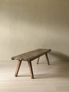 A Primitive Bench, Wabi Sabi, Norway c. 1800s
