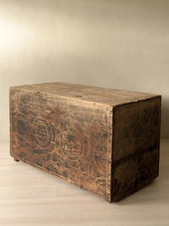 Console primitive de style wabi-sabi, Scandinavie, vers les années 1800