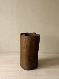 A Wooden Planter, Wabi Sabi Style, Norway, 19th century