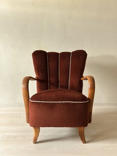 Poltrona in stile Art Déco, Scandinavia, anni ’40 circa