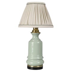 French Late 19th Century Brass Bouillotte Table Lamp with Adjustable Tôle Shade