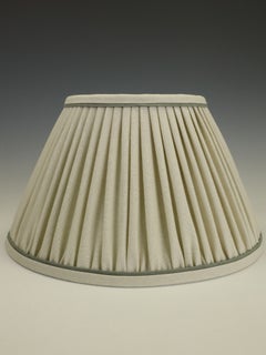 Large Empire Lampshade – Natural with Rosemary  Handmade in the UK