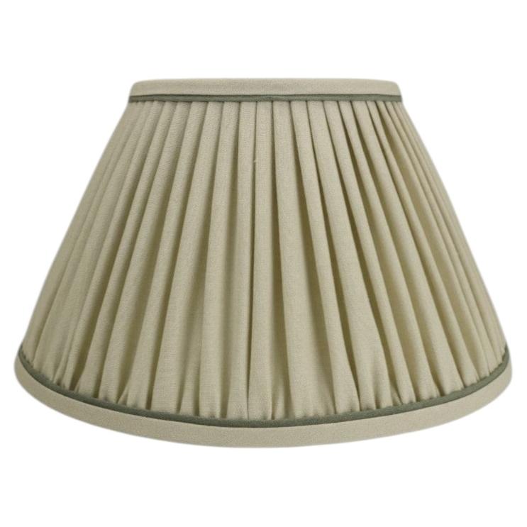 Large Empire Lampshade – Natural with Rosemary  Handmade in the UK
