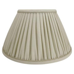 Large Empire Lampshade – Ecru with Stucco  Handmade in the UK