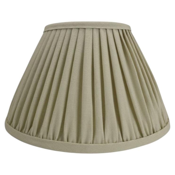 Medium Empire Lampshade – Natural  Handmade in the UK For Sale