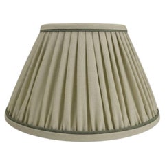 Medium Empire Lampshade – Natural with Rosemary  Handmade in the UK