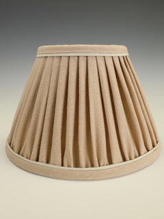 Small Empire Lampshade – Blush with Natural Handmade in the UK