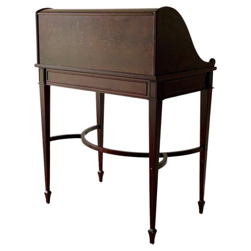 Roll Top Desk by Bombay Co. For Sale at 1stDibs bombay company mahogany writing desk