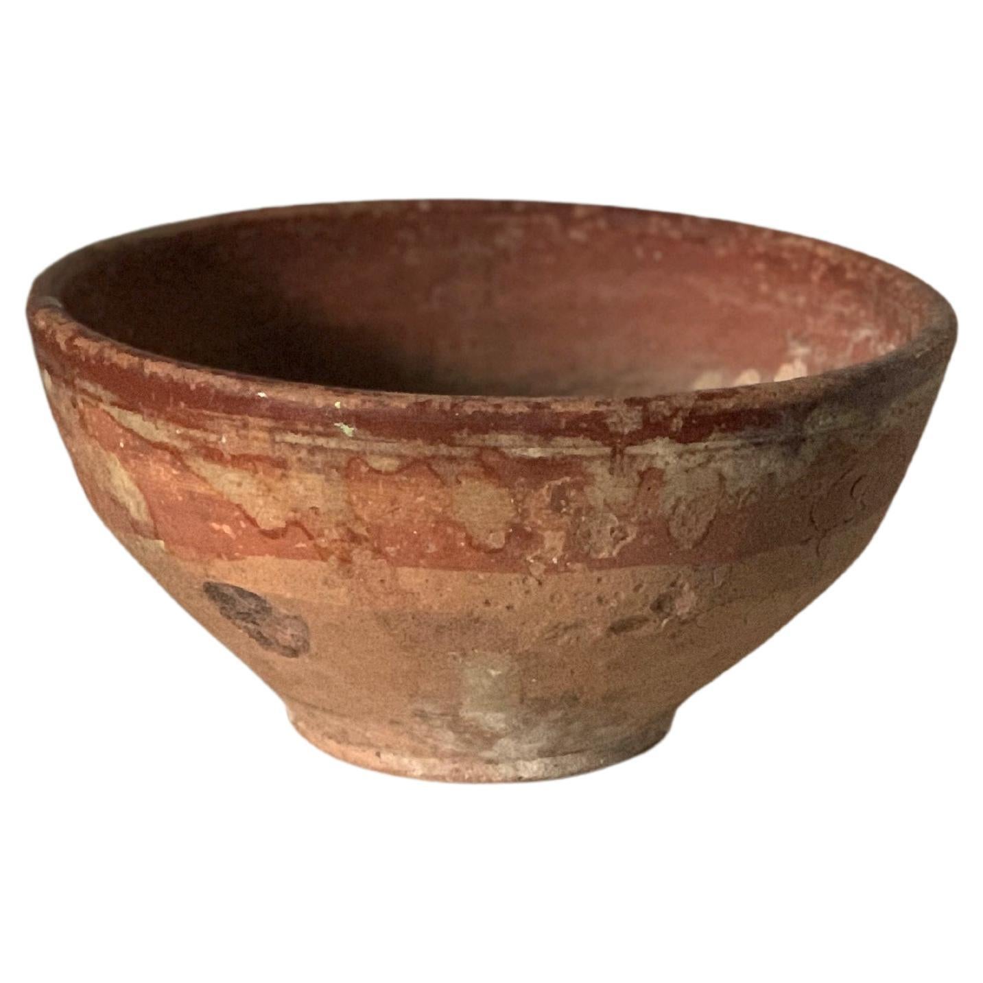  Wabi Sabi Clay Bowl For Sale