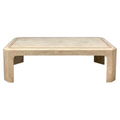 Post Modern Maitland Smith Tessellated Stone Coffee Table