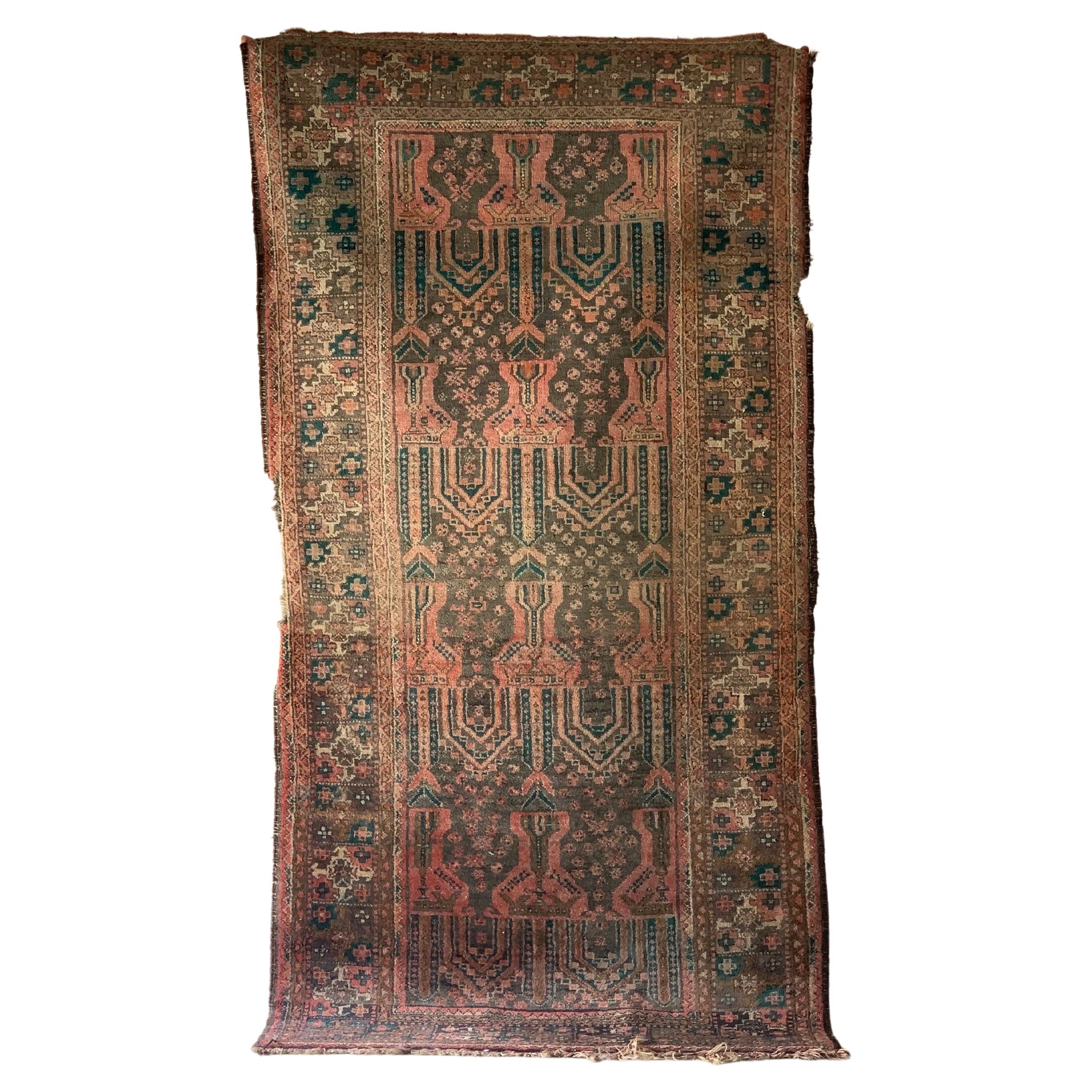  Antique Persian Runner For Sale