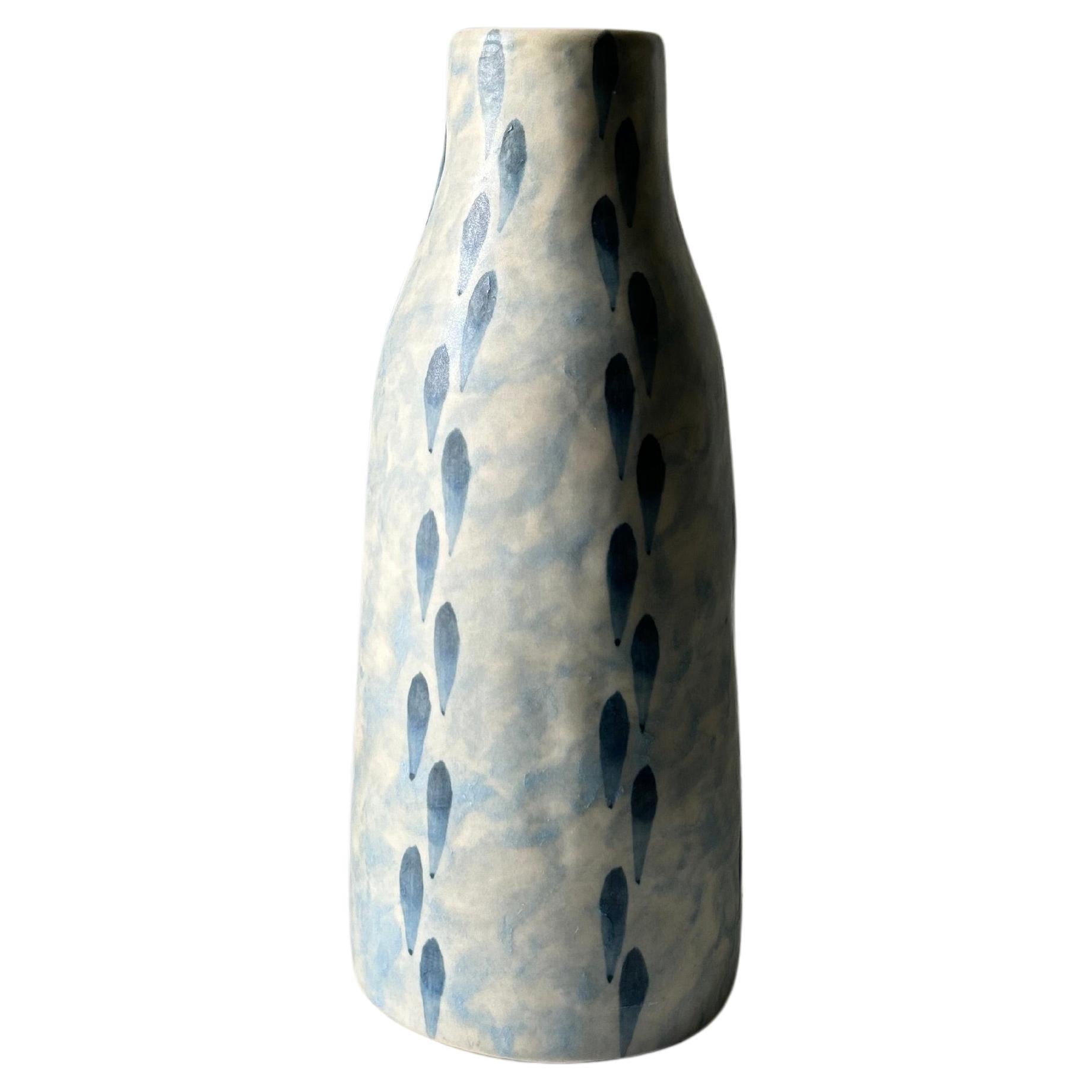 21st c. Drip Pattern Vase