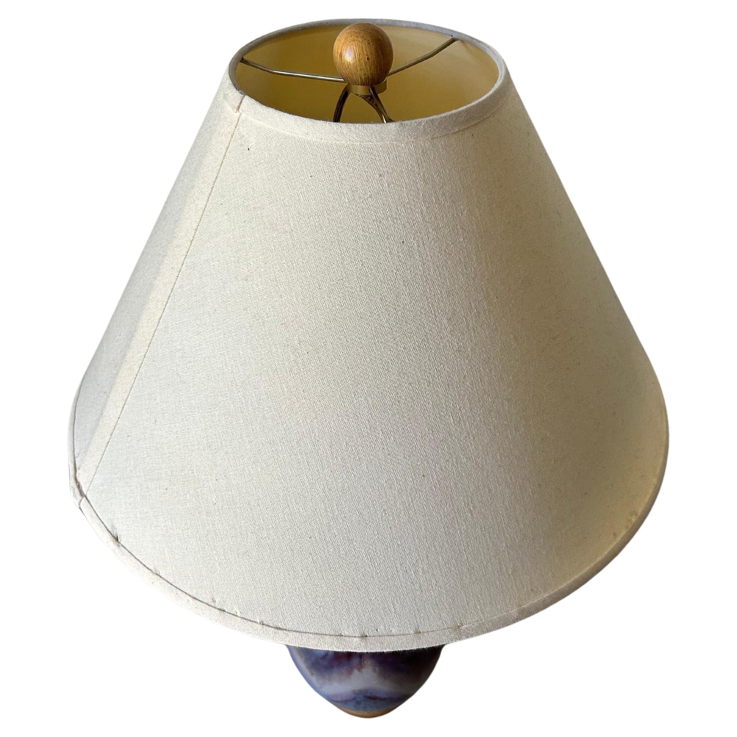 Ceramic Table Lamp In Good Condition For Sale In Clermont, FL