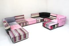 Modulares Sofa „Large Rolls“ von Missoni für Chateau d'Ax, Italien