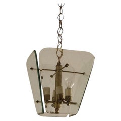 Murano glass chandelier attributed to Pietro Chiesa for Fontana Arte. Italy