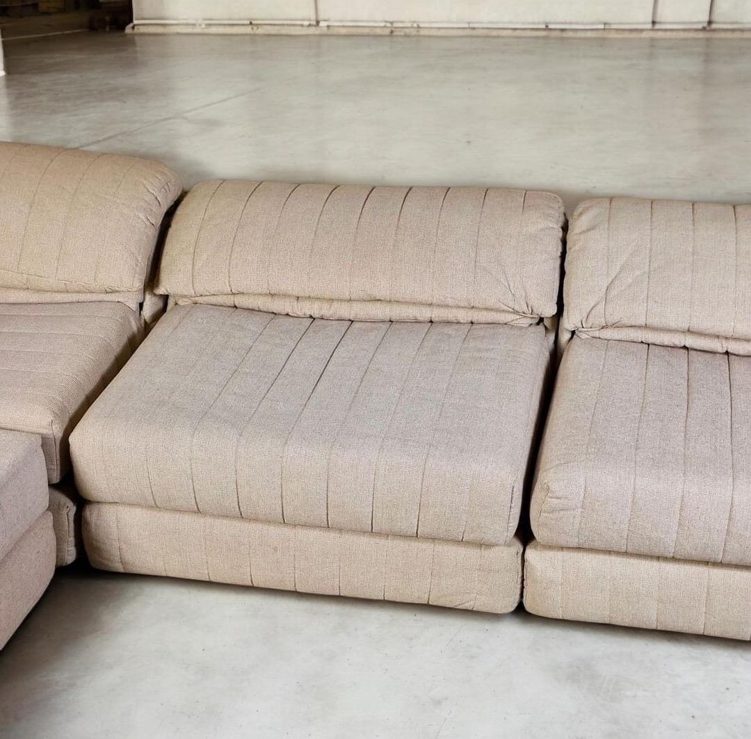 Super Lounge sectional sofa, Hans Hopfer for Roche Bobois, France, 1980s 3