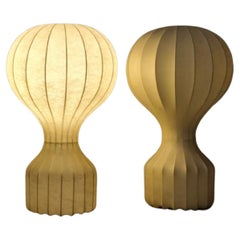 Large Gatto table lamps by Achille and Pier Giacomo Castiglioni for Flos 1960s