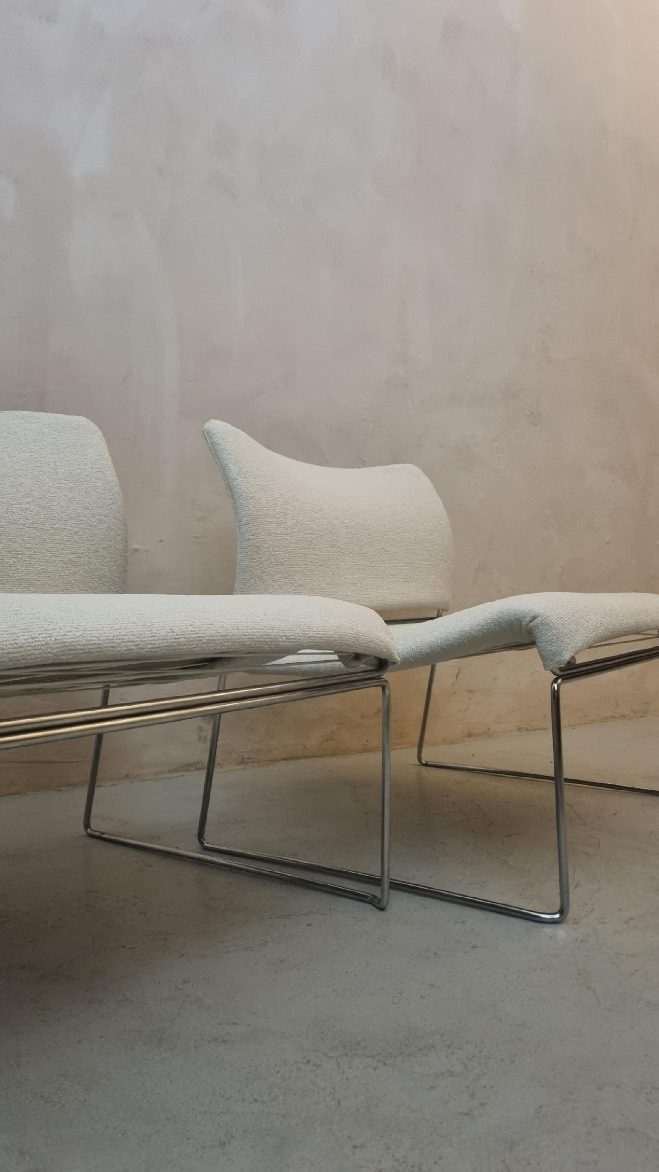 Mid-Century moderno Saghi armchairs designed by  Kazuhide Takahama for Simon Gavina, 1970. in vendita